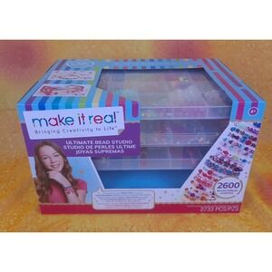Make It Real Bringing Creativity To Life Jewelry‎ Making Bracelets 2733 Pieces